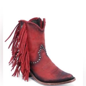 Liberty Black Susannah Fringe Boots